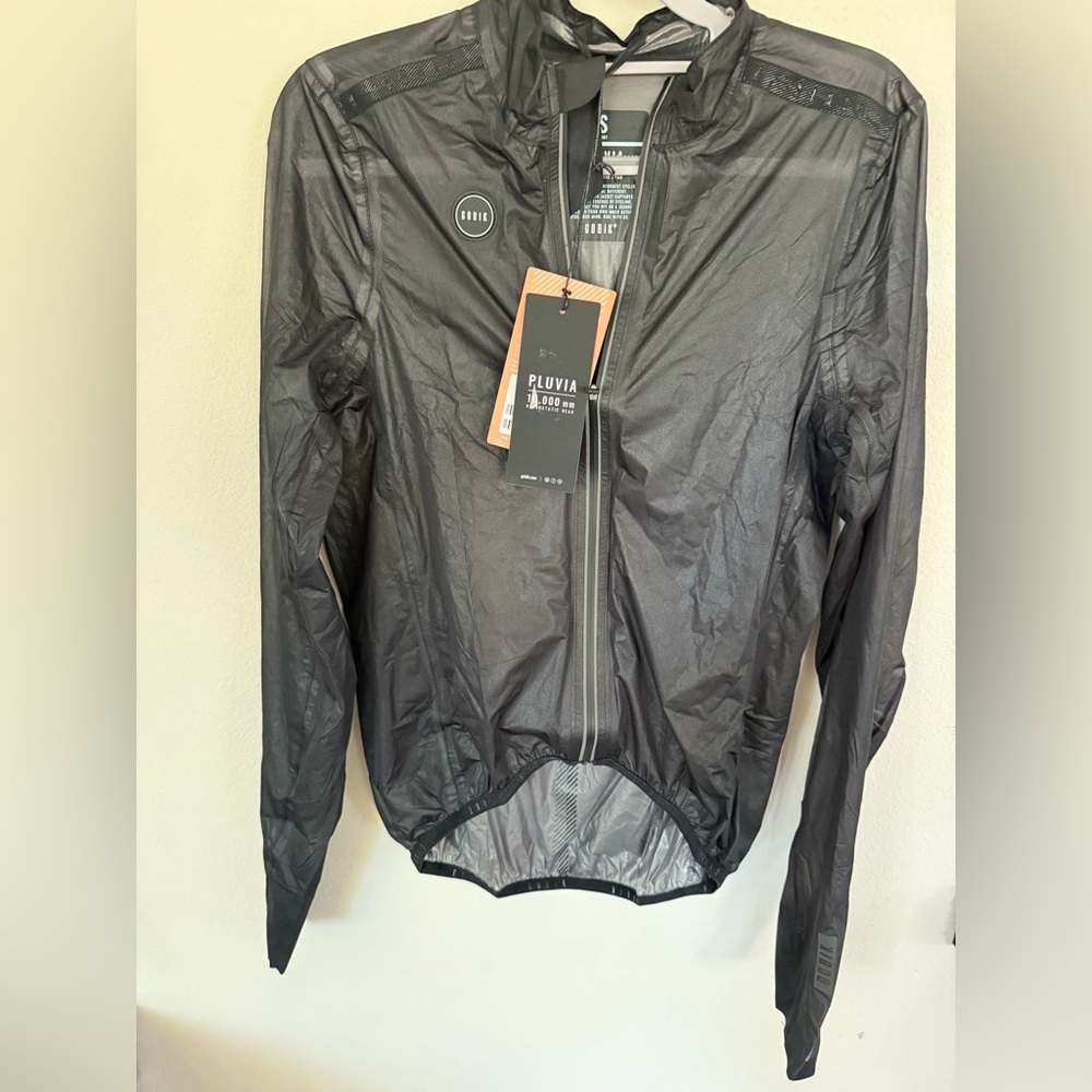 GOBIK Chaqueta Ligera Impermeable Pluvia Unisex
True Black